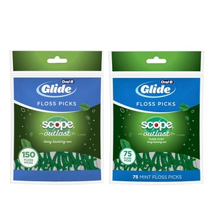 OralB牙线超细牙线棒薄荷清洁细滑安全剔牙护理扁线牙齿专用牙签