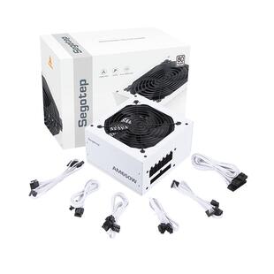 鑫谷电源AN650W冰山版白色电脑电源台式机550W主机电源750W