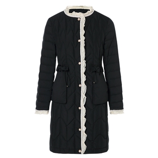 【商场同款】Lakoradior拉珂蒂气质女冬季新款香风中长款羽绒服