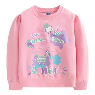 小猪佩奇女童卫衣秋新款