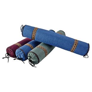 艾草枕头艾颈椎枕睡眠劲椎枕艾绒圆柱枕睡觉专用护颈部枕