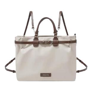 MAKEUP KITTEN大容量托特包2025新款帆布手提电脑背包通勤斜挎包