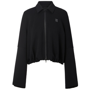 【赵昭仪同款】VVNK JANE PLUS春季新款醋酸空气层短夹克外套女