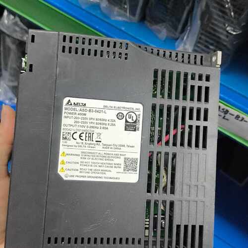 台达伺服驱动器 ASD-B3-0421-L，400W功率，输，议价商品