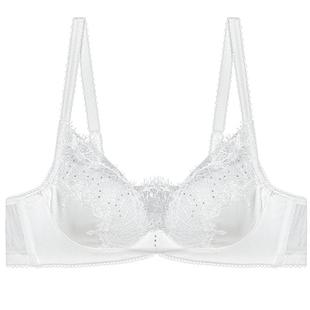 兰卡文高档蕾丝性感内衣女3/4抹胸文胸波西塔诺LC15XC1