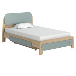 Boori艾芙兰实木儿童床男孩女孩抽屉公主床1.5米床1.2米单人床