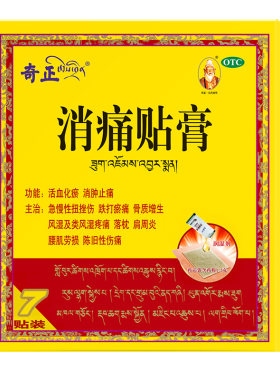 【自营】[奇正]消痛贴膏1.2g*16贴/盒肩周炎腰肌劳损骨质增生风湿落枕