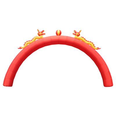 双龙/龙凤充气拱门活动庆典气模
