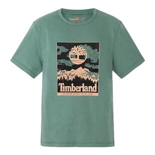 现货天伯伦TIMBERLAND添柏岚男士夏季休闲纯棉印花短袖圆领T恤衫