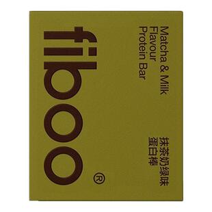 fiboo双层蛋白棒代餐饱腹食品能量棒0减低无蔗糖脂卡营养健身谷物
