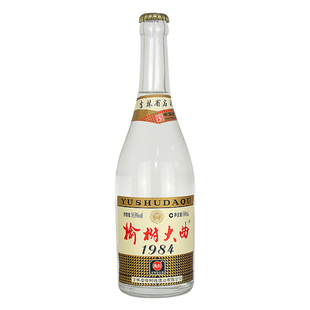 榆树钱酒1984大曲纯粮食酒50.8度浓香型白酒吉林名酒礼盒装
