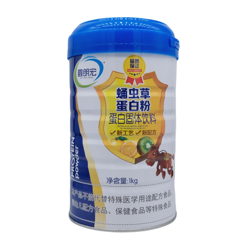 全家人蛹虫草蛋白粉鑫朗宏罐装