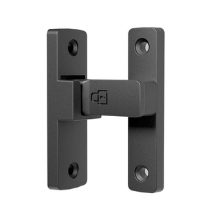 推拉门门锁免打孔门扣门栓90度直角移门搭扣防盗门插销谷仓门锁扣