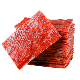 【满铺】靖江特产猪肉脯168g散装猪肉铺蜜汁川香麻辣肉干零食品