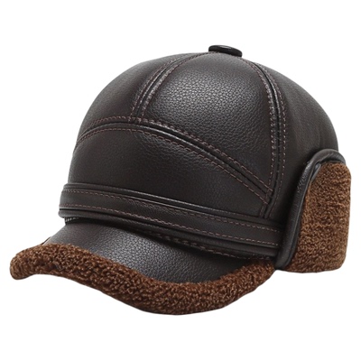 中老年人加绒加厚护耳保暖雷锋帽