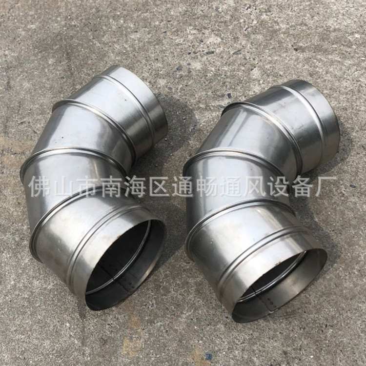 除尘排风管道佛山广州不锈钢螺纹管道 201不锈钢螺旋焊接风管