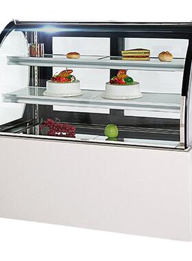 共好台式冷藏圆弧展示柜桌上型便利面包店蛋糕饮品水果低温储存柜