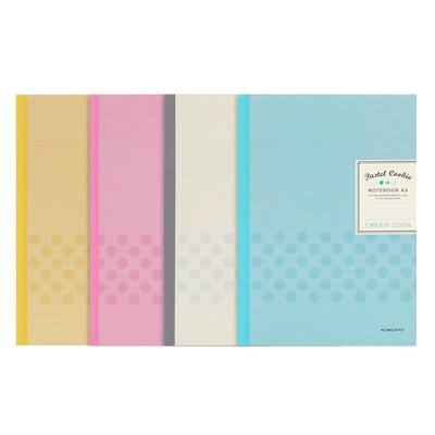 日本国誉创意学生A5文艺淡彩曲奇