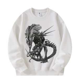 异形普罗米修斯美式复古潮牌衣服ALIEN圆领卫衣男女宽松秋冬