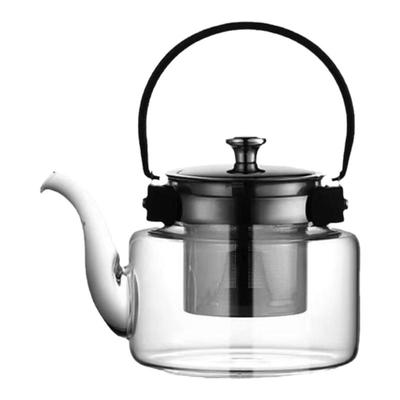 玻璃多功能不锈钢易清洗烧水壶