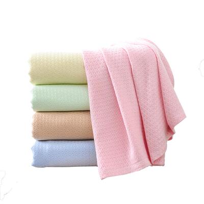 竹纤维盖毯柔软舒适空调夏天被子