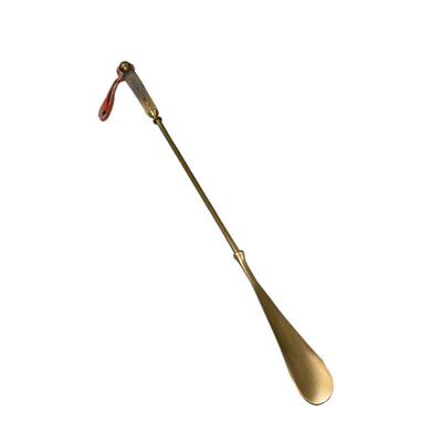 黄铜鞋拔子纯铜北欧美式印度进口