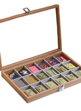 木质Zippo专用大容量收纳盒