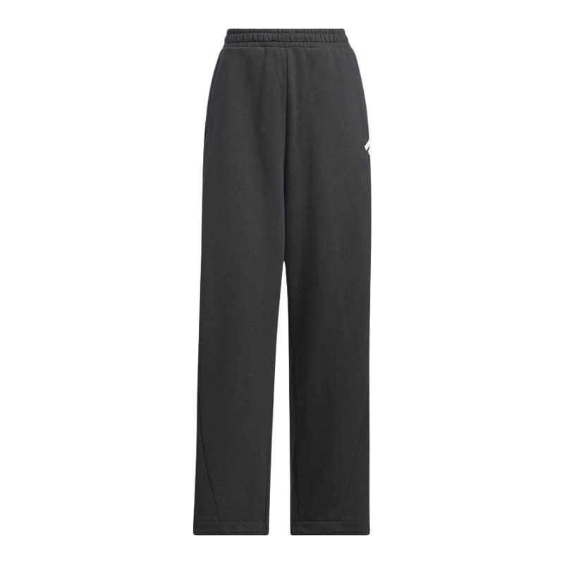 阿迪达斯正品裤子女2025新款adidas宽松运动针织户外休闲裤JY8072
