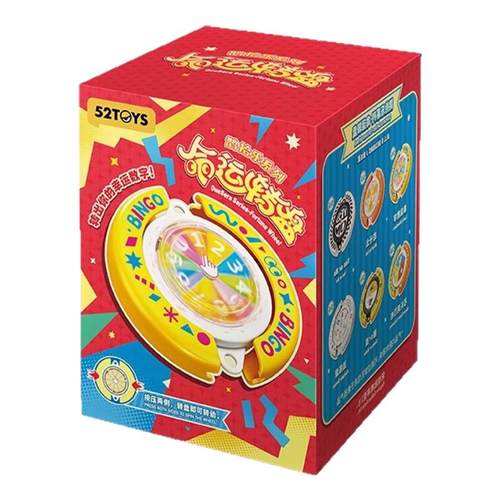 WAKUKU哇库库毛毛潮趣系列盲盒毛绒公仔玩偶潮玩手办摆件女生礼物