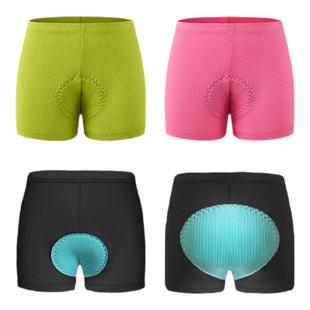 儿童骑行内裤男童女童骑行裤减震坐垫速干自行车平衡车训练青少年