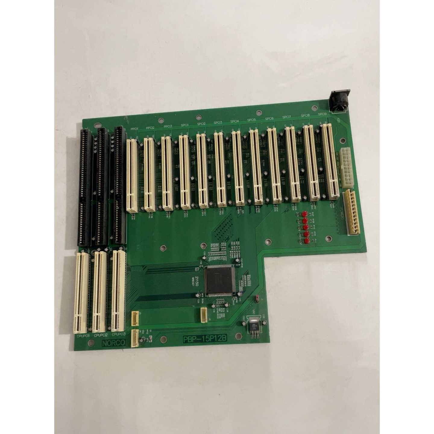 议价华北工控机底板PBP15P12B12PCI槽工控机底板可维修