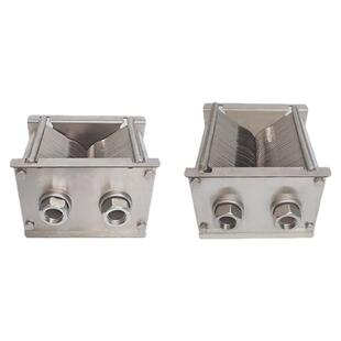 原装正元绞肉机ZY-5钢切片机头单切双切可拆卸不锈钢刀组台式6