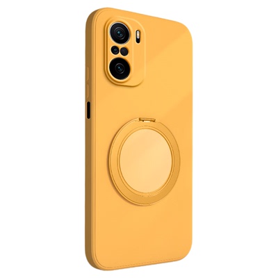 适用小米Pocof5pro手机壳MI新款pocox3GT液态硅胶X4GT保护套poco全包f5防摔POCOF3支点壳带支架男女磁吸外壳
