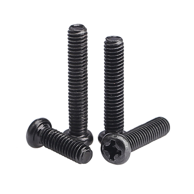 镀黑色圆头十字螺丝钉汉固威