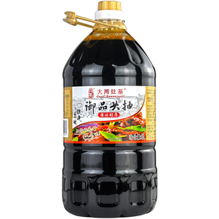 正果大湾灶基御品头抽5L传统黄豆手工酿造酱油特级生抽酱油家商用