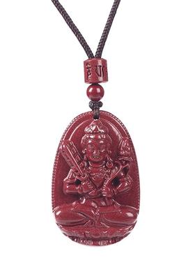 朱砂本命佛生肖守护神吊坠男女款