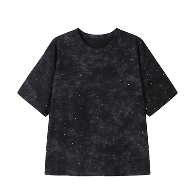 夏季慵懒风宽松薄款短袖T恤女