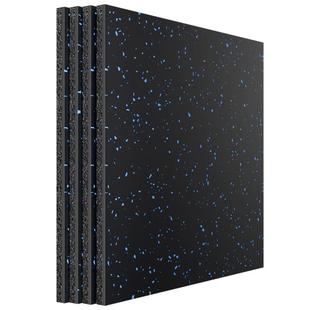 研博健身房拼接橡胶地垫杠铃哑铃减震垫器械缓冲运动地垫健身器材