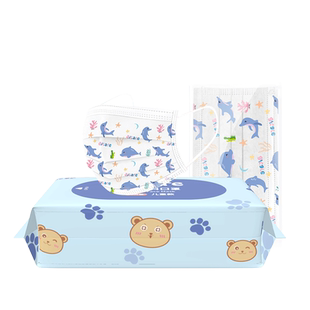 儿童口罩医用专用一次性医疗8到12岁女孩男童小孩女童学生5到12岁