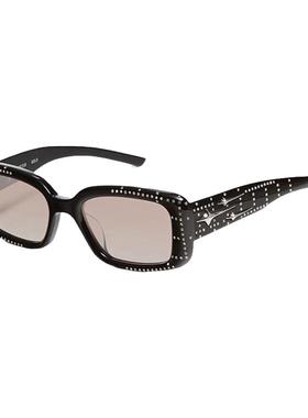 新款高级感个性太阳镜多铆钉镶钻