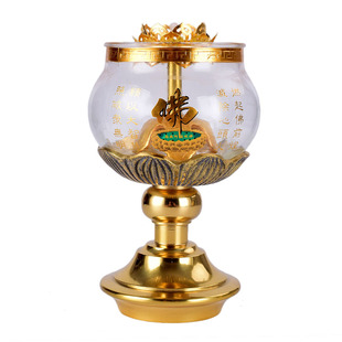 佛具环保酥油佛灯油台湾液体无香味透明油长明贡灯烛台包邮