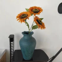 60 см высотой 3 головы темный цвет кофе