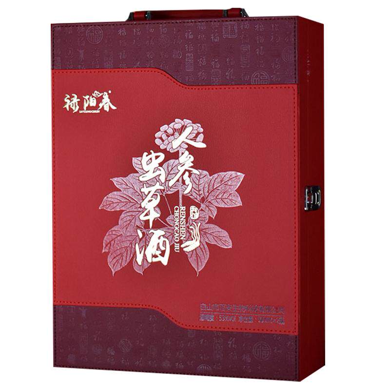 人参酒高档礼盒送长辈特产年货