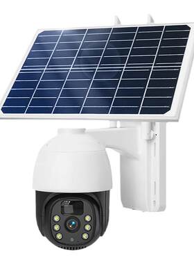太阳能4G监控摄像头远程户外防水