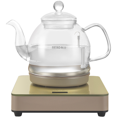 底部全自动上水玻璃电水壶新功