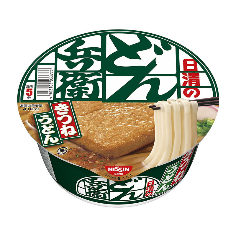进口泡面日清兵卫油豆腐乌冬面