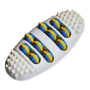 足底按摩器脚板指压板家用足疗师滚轮式算盘珠球球滚轴按脚脚底板