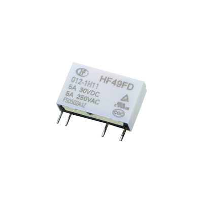 宏发信号小型继电器直流HF49FD