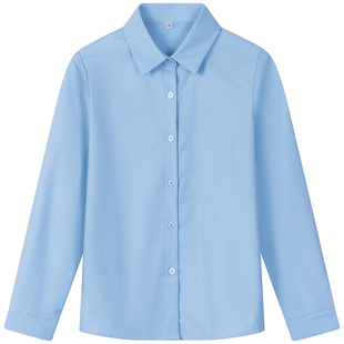 回笑长袖衬衫女春秋高级感公考教资面试职业正装雪纺工装打底衬衣