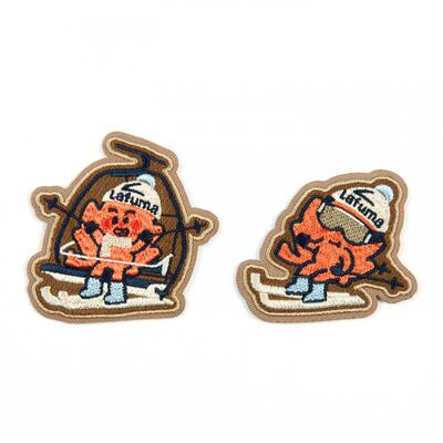 乐飞叶户外袖标叶子徽章套装